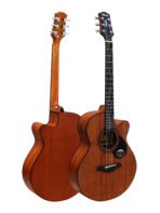 Westwood AC-8M Acoustic Guitar - 40 Inch Mahogany Auditorium Cutaway Guitar - Image 2