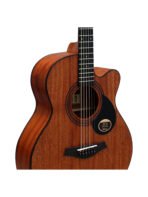 Westwood AC-8M Acoustic Guitar - 40 Inch Mahogany Auditorium Cutaway Guitar - Image 4