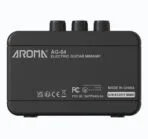 Aroma AG-04 portable guitar amplifier back panel with controls