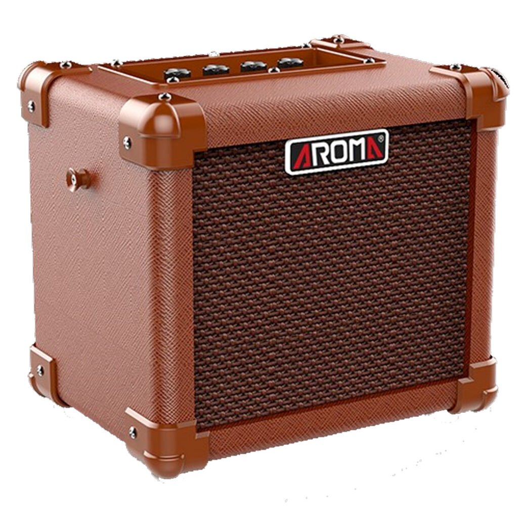 Aroma AG10A Acoustic Guitar Amplifier 10W Portable Amp