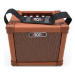 Aroma AG10A Portable Compact Acoustic Guitar AMP 10Watts Shoulder Straps - Image 7