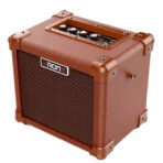 Aroma AG10A Portable Compact Acoustic Guitar AMP 10Watts Shoulder Straps - Image 3