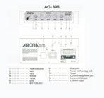 Aroma AG-30B Bass Amplifier 30 Watts - Image 6