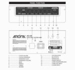 Aroma AG30 Electric Guitar Amplifier With Bluetooth - Image 6