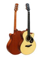 Westwood AC-8NA Acoustic Guitar - 40 Inch Spruce Top Auditorium Cutaway - Image 2