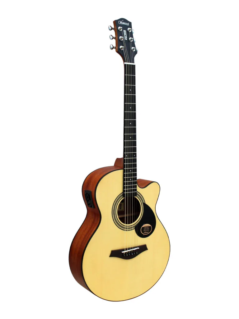 Westwood AC-8E NA Semi Acoustic Guitar 40 Inch Auditorium Natural