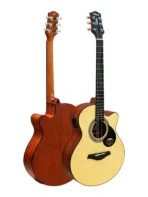 Westwood AC-8E NA Semi Acoustic Guitar - 40 Inch Auditorium Natural - Image 2