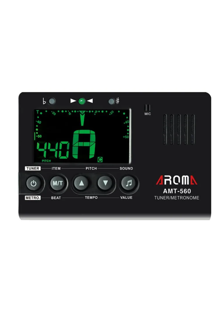 Aroma AMT-560 Tuner Metronome 3-in-1 Professional Chromatic TunerAroma AMT-560 Tuner Metronome 3-in-1 Professional Chromatic Tuner