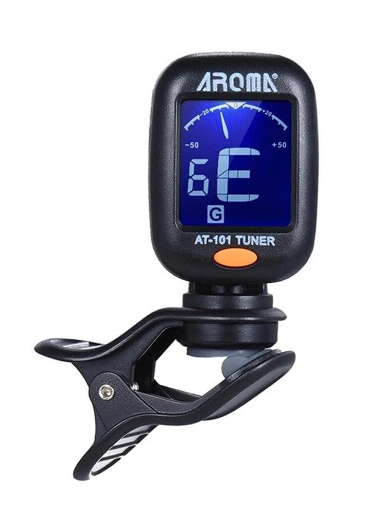 Aroma AT-01A Guitar Tuner Clip-On Chromatic Tuner