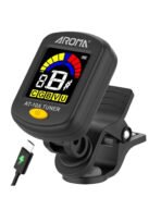 Aroma AT-10A Rechargeable Guitar Tuner Clip-On Chromatic Tuner
