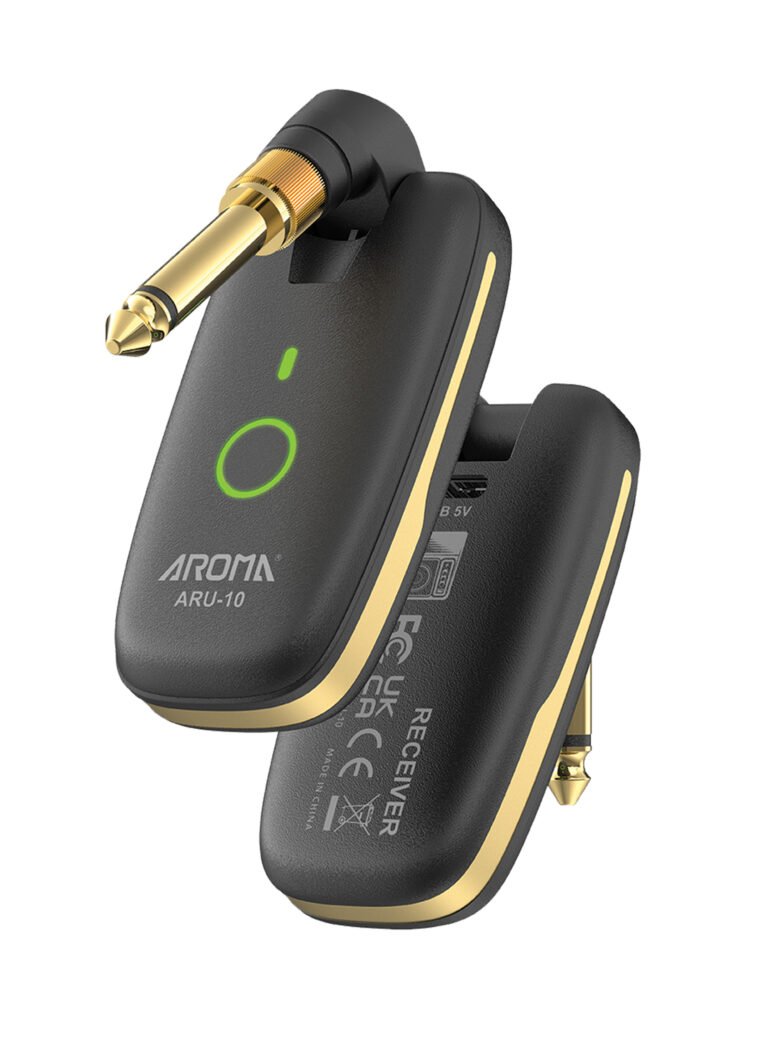 Aroma ARU-10 Wireless Guitar Transmitter Receiver UHF System