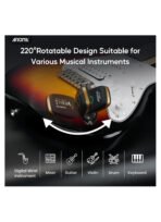 Aroma ARU-10 Wireless Guitar Transmitter Receiver - UHF 7 Channel System - Image 6