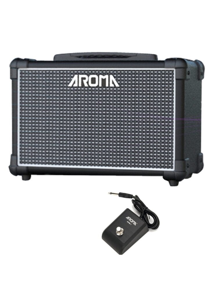 Aroma TM-15S Guitar Amplifier 15W Electric Amp with Bluetooth