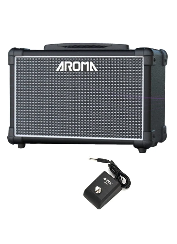 Aroma TM-15S Guitar Amplifier 15W Electric Amp with Bluetooth