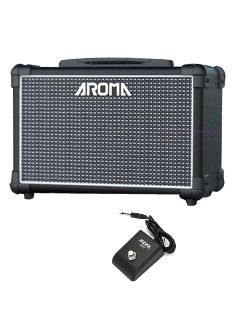 Aroma TM-15S Guitar Amplifier 15W Electric Amp with Bluetooth