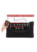 Aroma TM-15S Guitar Amplifier - 15W Electric Amp with Bluetooth & Footswitch - Image 3