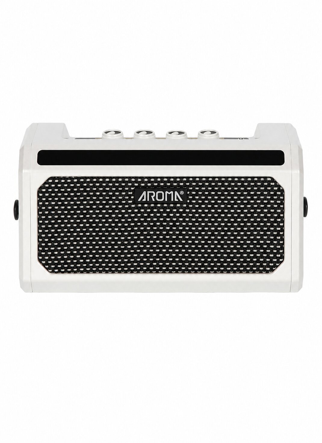 Aroma_8A Aroma TG-08A Acoustic Guitar Amplifier 10W Portable Bluetooth White Amp