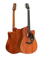 Westwood DC-8M Acoustic Guitar - 41 Inch Dreadnought Mahogany Cutaway - Image 2