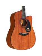 Westwood DC-8M Acoustic Guitar - 41 Inch Dreadnought Mahogany Cutaway - Image 4