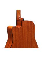 Westwood DC-8M Acoustic Guitar - 41 Inch Dreadnought Mahogany Cutaway - Image 5