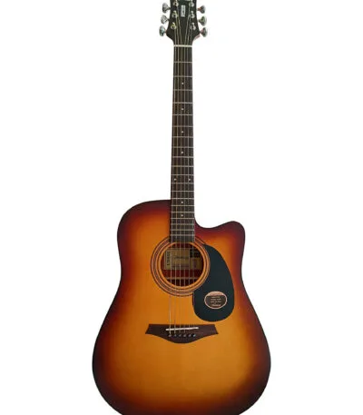 Westwood DC-8OR Acoustic Guitar 41 Inch Dreadnought Oriental Retro