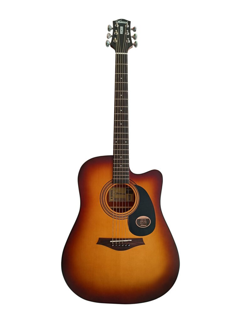 Westwood DC-8OR Acoustic Guitar 41 Inch Dreadnought Oriental Retro