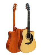 Westwood DC-8NA Acoustic Guitar - 41 Inch Dreadnought Spruce Top Natural - Image 2