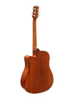 Westwood DC-8E M Semi Acoustic Guitar - 41 Inch Dreadnought Mahogany - Image 3