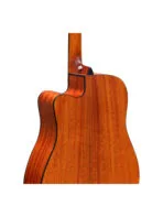 Westwood DC-8E NA Semi Acoustic Guitar - 41 Inch Dreadnought Natural - Image 5