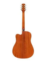 Westwood DC-8E OR Semi Acoustic Guitar - 41 Inch Oriental Retro Electro Acoustic - Image 3