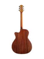 Westwood GA-10E V2 NA Semi Acoustic Guitar - 41 Inch Grand Auditorium Solid Spruce with Gig Bag - Image 3