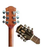 Westwood GA-10E V2 NA Semi Acoustic Guitar - 41 Inch Grand Auditorium Solid Spruce with Gig Bag - Image 6
