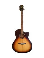 Westwood GA-10E V2 OR Semi Acoustic Guitar 41 Inch Grand Auditorium Oriental Retro