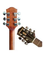 Westwood GA-10E V2 OR Semi Acoustic Guitar - Grand Auditorium Solid Spruce Oriental Retro - Image 6