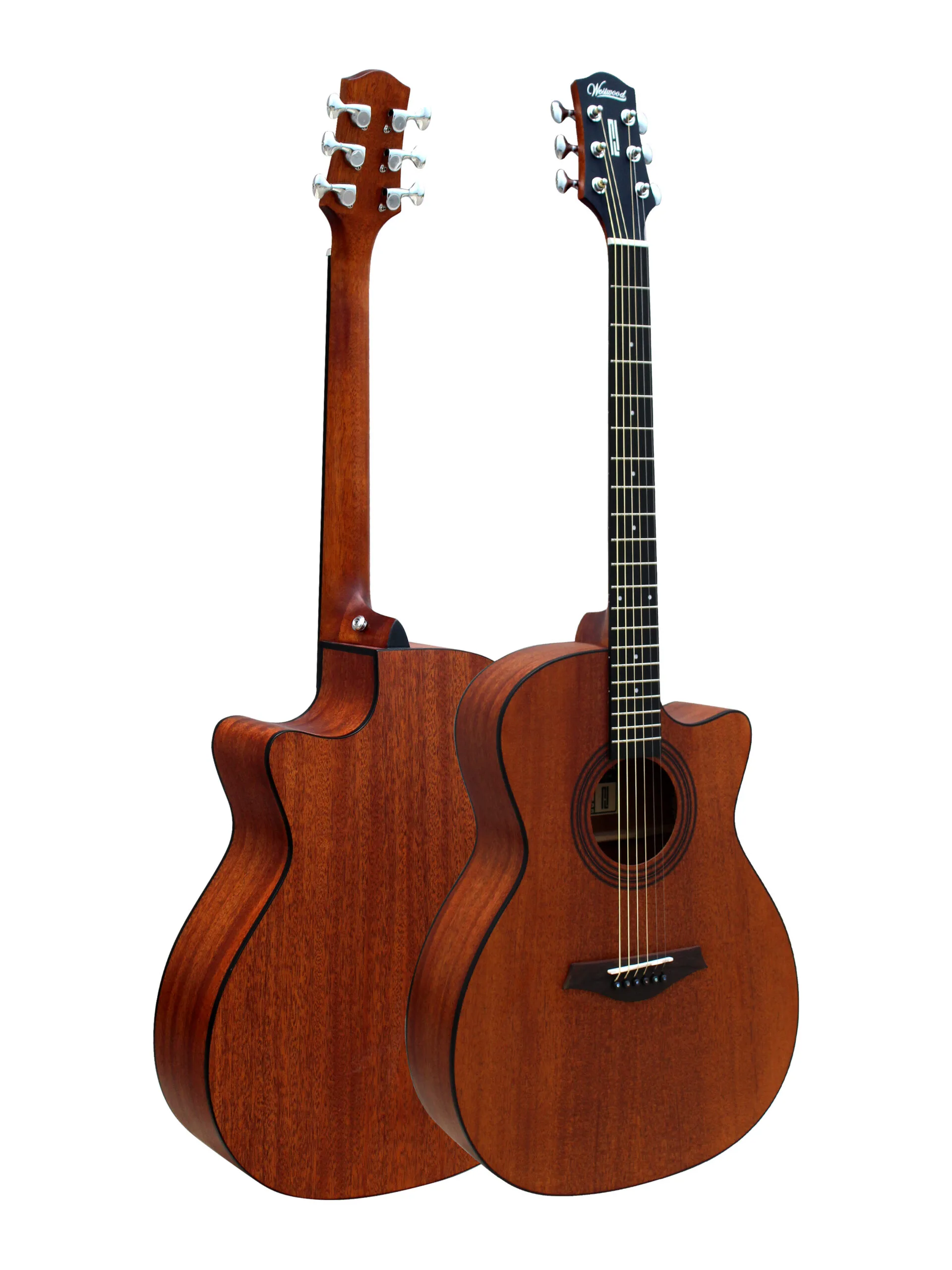 Westwood GC-8 M Acoustic Guitar - 40.5 Inch Grand Concert Mahogany - Image 2