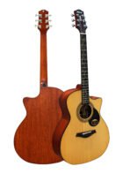 Westwood GC-8 NA Acoustic Guitar - 40.5 Inch Grand Concert Natural - Image 2