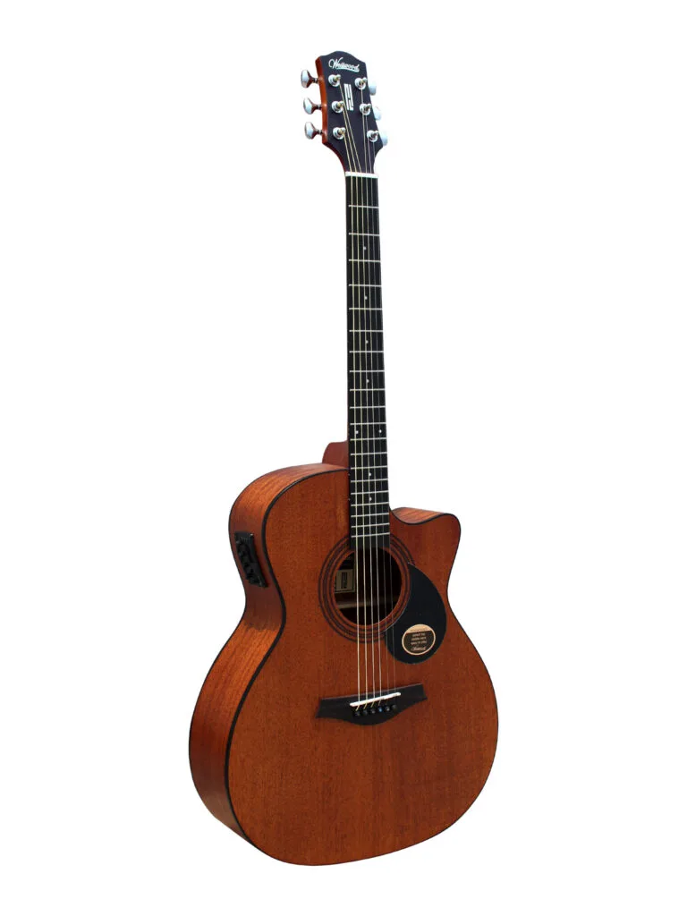 Westwood GC-8E M Semi Acoustic Guitar 40.5 Inch Mahogany Grand Concert Cutaway Electro Acoustic