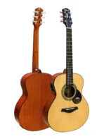 Westwood JR-8E NA Semi Acoustic Guitar - 36 Inch Junior Natural - Image 2