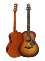 Westwood JR-8E OR Semi Acoustic Guitar - 36 Inch Junior Oriental Retro - Image 2