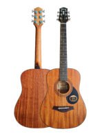 Westwood MD-8 M Acoustic Guitar - 34 Inch Mini Dreadnought Mahogany - Image 2