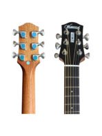 Westwood MD-8 M Acoustic Guitar - 34 Inch Mini Dreadnought Mahogany - Image 6