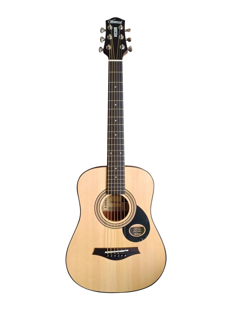 Westwood MD-8NA Acoustic Guitar 34 Inch Mini Dreadnought Travel Guitar
