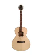 Westwood PB-10E Semi Acoustic Guitar 38 Inch Parlor Natural