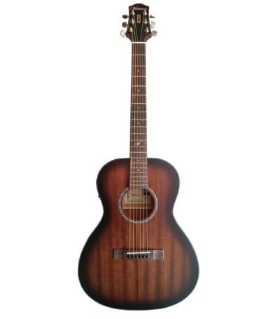 Westwood PB-10E TB Semi Acoustic Guitar 38 Inch Parlor Tobacco Burst