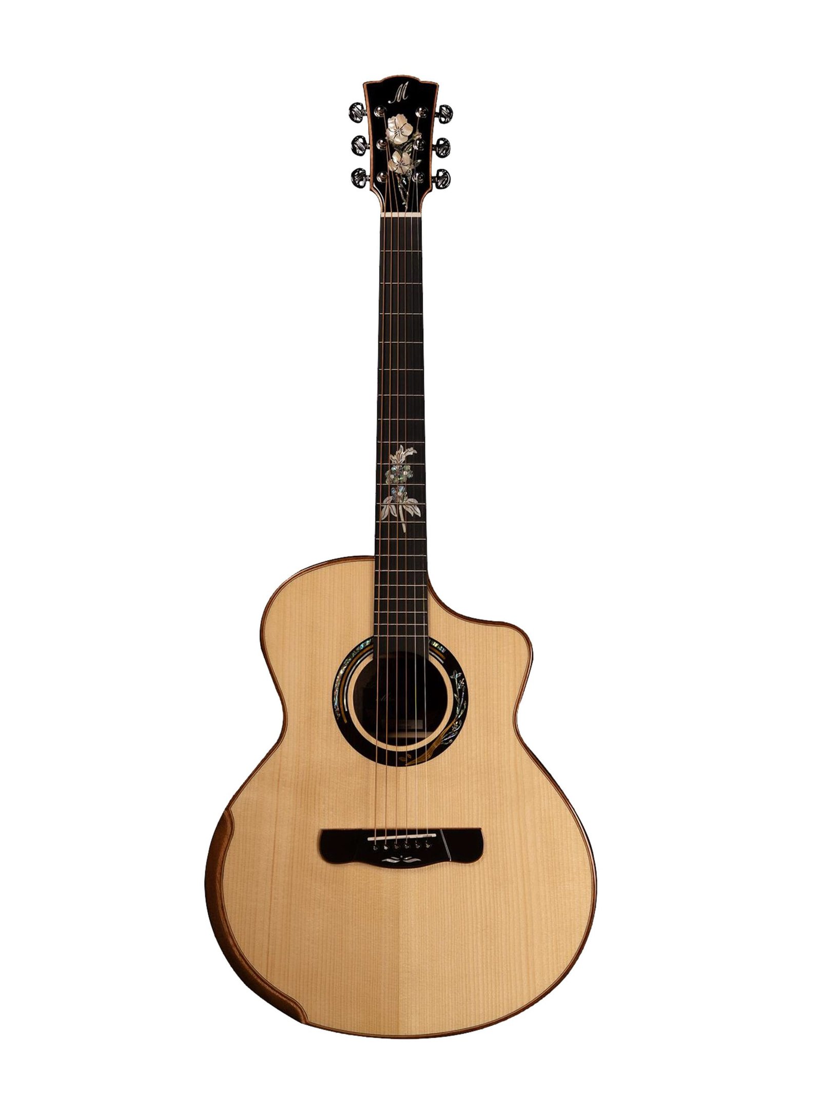 A18CS EQ _1 Merida A18CS EQ Acoustic Guitar Grand Concert Solid Spruce Natural