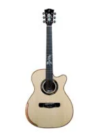 Merida A18GAC1 EQ Semi Acoustic Guitar Grand Auditorium Solid Spruce Natural