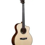 Merida Cobra 41GC EQ Semi Acoustic Guitar Grand Concert Solid Quilted Sapele