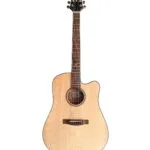 Westwood DC-10SE NA Semi Acoustic Guitar 41 Inch Natural Solid Sitka Spruce Dreadnought