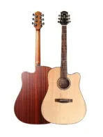 Westwood DC-10SE NA Semi Acoustic Guitar - 41 Inch with X2 Double Pickup and Guitar Bag - Image 2