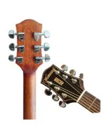 Westwood DC-10SE OR Semi Acoustic Guitar - 41 Inch X2 Double Pickup and Guitar Bag - Image 6